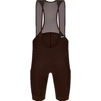 Pánské kraťasy Kraťasy se šlemi SANTINI RTR Brown - XXL