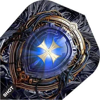 Příslušenství pro šipky Shot Letky Future Knights - Ironsoul - No6 - SF5514