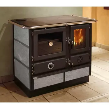 Sporák na tuhá paliva 451309 Sporák na tuhá paliva s výměníkem mastek levý MBS THERMO MAGNUM PLUS