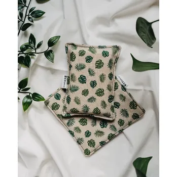 Utěrka Redukuju Pratelné houbičky s hadříky monstera