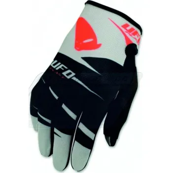Moto rukavice Rukavice motokros dětské UFO HYDRA - černé - velikost L (Velikost: M) UF4416-02-L