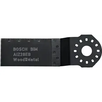 Pilový plátek 2608661902 Bimetalový ponorný pilový list na dřevo a kov AIZ 28 EB Wood and Metal 50 x 28 mm Bosch + DÁREK ZDARMA!