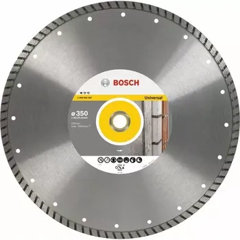 Řezný kotouč 2608602587 Diamantový dělicí kotouč Standard for Universal Turbo 350 x 20/25,4 x 3 x 10 mm Bosch + DÁREK ZDARMA!