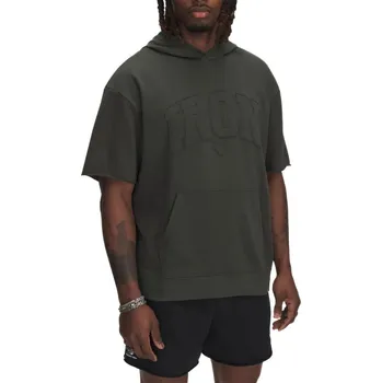 Pánská mikina UA Project Rock SS Terry Hoody M 1389952-310 - green L