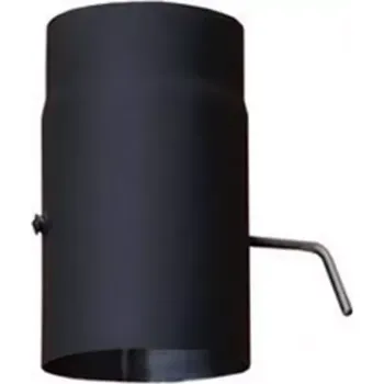 Kouřovod 12017259 Kouřovod karton roura s klapkou 120x250x1,5 mm