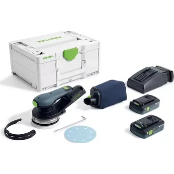 excentrická bruska 577736 Aku excentrická bruska 2x4,0Ah Festool ETSC 2 125 4.0 I-Plus + DÁREK ZDARMA!