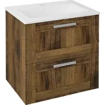 SAPHO - AMIA umyvadlová skříňka 59x60x45cm, dub Collingwood AM060-1919