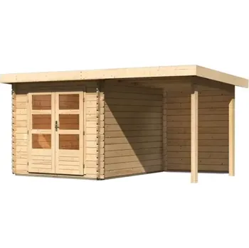 CDATA[Podrobnosti o produktu LG2900 Dřevěný domek KARIBU BASTRUP 5 plus přístavek 200 cm (73990) natur LG2900 Vnější…
PEDDY.cz
![Zahradní stavba LG3013 Dřevěný domek KARIBU BASTRUP 4 + přístavek 200 cm včetně zadní stěny (9304) natur