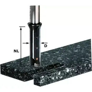 Fréza 491110 Drážkovací fréza s výměnnými břity HW FESTOOL HW S12 D14/45 WM