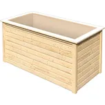 LG1991 Vyvýšený záhon KARIBU HOCHBEET 192 (64567) natur