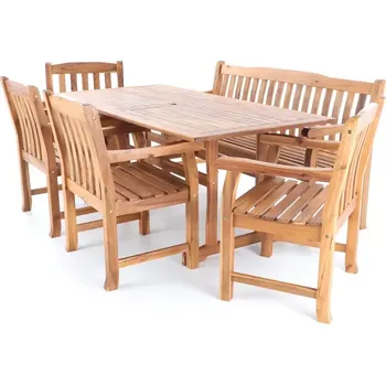 Zahradní sestava 26TUVALU_7set Zahradní sestava TUVALU VeGA set 7 DeLuxe