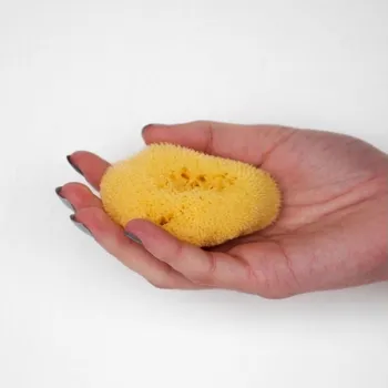 Přírodní mycí mořská houbička na obličej - hedvábná - M Förster´s