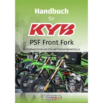 Nářadí na motocykly Servisní manuál KYB PSF 150340000801 Deutsch 150340000801