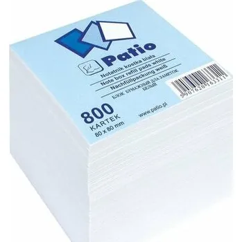 Set školních potřeb Wkład uzupełniający 800 karteczek biały p6 10658PTR Patio