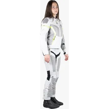 Moto bunda Dámská sportovní bunda iXS TRIGONIS-AIR X51064 light grey-grey-neon yellow D3XL X51064-995-D3XL