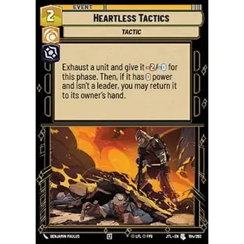 Sběratelská karetní hra Heartless Tactics 194/202 - Jump to Lightspeed Typ karty: Standard