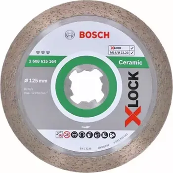 Řezný kotouč 2608615164 Diamantový dělicí kotouč Best for Ceramic 125mm X-LOCK
