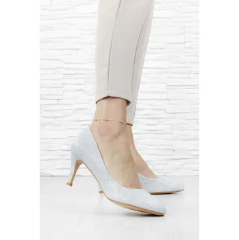 Dámské lodičky Listar Stříbrné lodičky 6604-2A.SI stříbrná 37