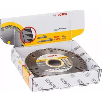 Řezný kotouč 2608615058 Diamantový dělicí kotouč Standard for Universal 115 × 22,23 (balení 10 ks) Bosch