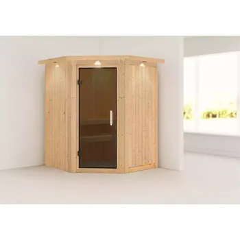 Sauna LG3974 Finská sauna KARIBU LARIN (75605)