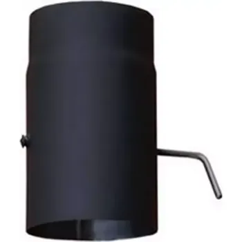 Kouřovod 12010951 Kouřovod karton roura s klapkou 130x250x1,5 mm