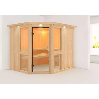 Sauna LG3046 Finská sauna KARIBU AMELIA 3 (66765)