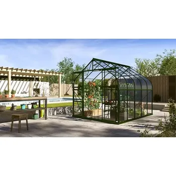 Skleník LG4229 Skleník VITAVIA DIANA 8300 čiré sklo 3 mm zelený