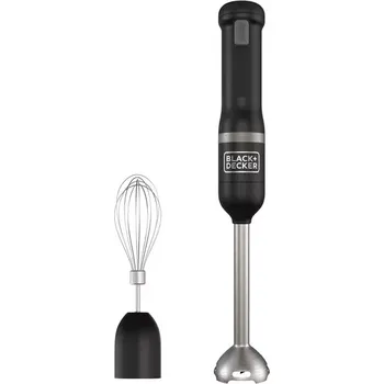 BCKM1012KB Aku tyčový mixér 7,2V 1x2,0Ah + šlehač - černý Black&Decker