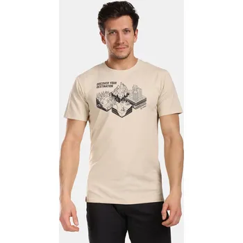 pánské triko Kilpi Vibe - M Béžová L