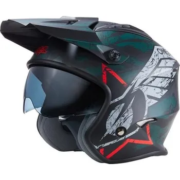 Helma na motorku Přilba O´Neal Volt WING černá/šedá (Velikost: M) 0631-W05