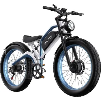 Elektrokolo Elektrické moto kolo se dvěma motory DUOTTS N26 Bílá-Modrá