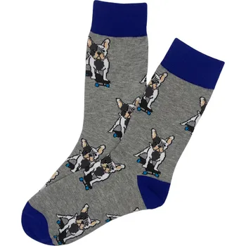 Obleček pro psa Šedé ponožky Buldoček