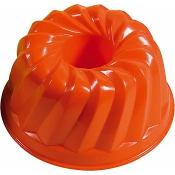 Hračka na písek Androni Tvořítko na písek Bábovka - průměr 12 cm Červená