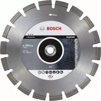 Řezný kotouč 2608603640 Diamantový dělicí kotouč Best for Asphalt 300 x 25,40 x 3,2 x 12 mm Bosch