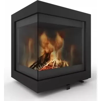 Krbová kamna 2428 Krbová kamna Dik Geurts Bora Corner Fixed