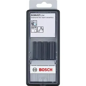 Vrták 2607019881 4dílná sada diamantových vrtáků pro vrtání za mokra Robust Line 5; 6; 7; 8 mm Bosch