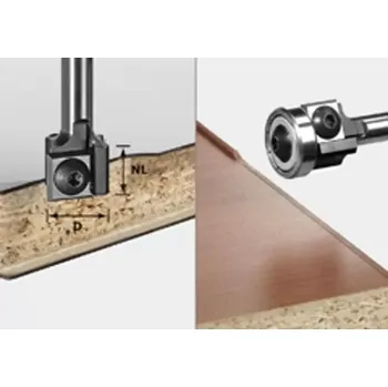 Příslušenství k frézce 499806 Lícovací fréza HW s výměnnými břity FESTOOL S8 HW D19 12x12 KL OFK