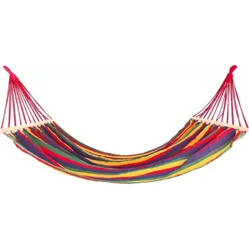 Houpací síť 50182051 Houpací síť červená HAPPY GREEN