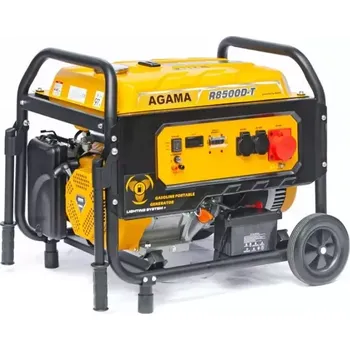 Elektrocentrála R8500D-T Benzínový generátor s AVR regulací AGAMA