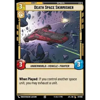 Sběratelská karetní hra Death Space Skirmisher 217/202 - Jump to Lightspeed Typ karty: Standard
