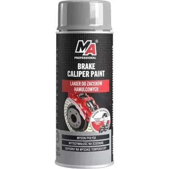 Barva ve spreji MA PROFESSIONAL Barva na třmen ve spreji stříbrná 400ml