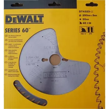 Pilový kotouč DT4323 Pilový kotouč 250x30mm 48z ATB 10° DeWALT