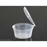 Dressingová miska s integrovaným víčkem 80 ml PP