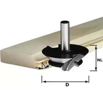 Příslušenství k frézce 492709 Fréza pro lepené spoje HW FESTOOL HW D 64/27 S12