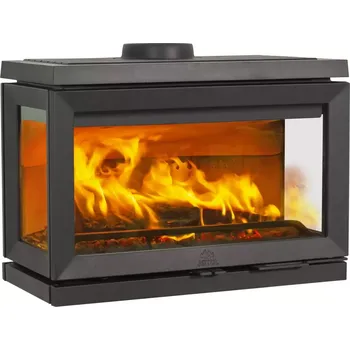 Krbová kamna 30063336+51063404 Krbová kamna černý lak JOTUL F 620 LB BP