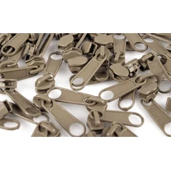 Zip Jezdec nearetační 3mm béžová