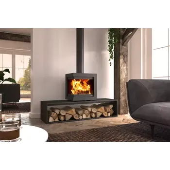 Krbová kamna 2430 Krbová kamna Dik Geurts Bora Corner Straight Plateau