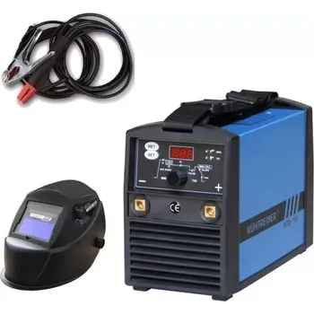 Svářečka 50466set3 Svařovací invertor + kabely 3m a maska KÜHTREIBER KITin 170 TIG LA + DOPRAVA ZDARMA! + DÁREK ZDARMA!