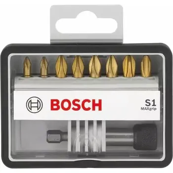 Bit 2607002574 8+1dílná sada šroubovacích bitů Robust Line, S Max Grip 25 mm Bosch