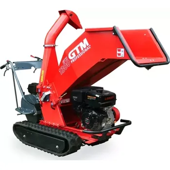 Drtič větví MSGTS1305RG15 Benzinový drtič dřeva s pásovým pojezdem GTM + DOPRAVA ZDARMA! + DÁREK ZDARMA!